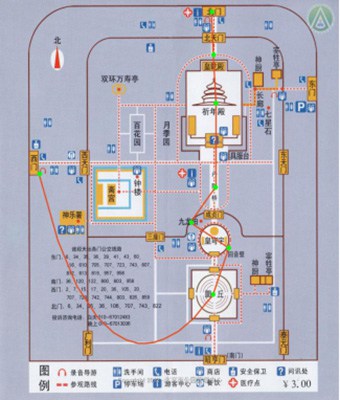 Temple of Heaven Visiting Route