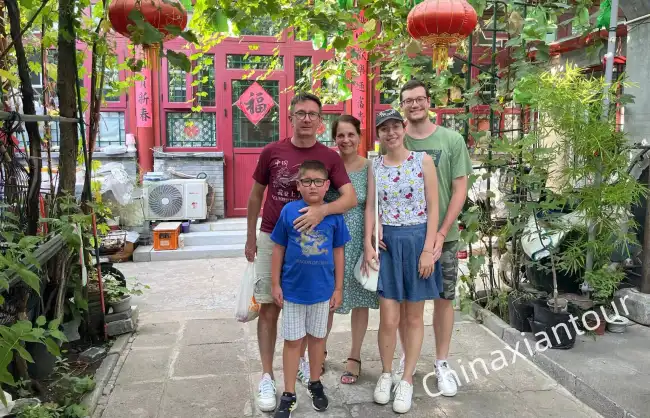 Beijing Hutong Local Family