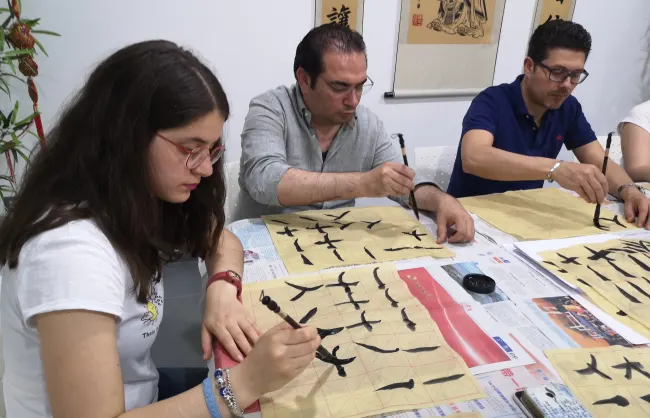 Chinese Calligraphy Class - China Xian Tour: Private & Tailor-Made China Tours Chinese Calligraphy Class