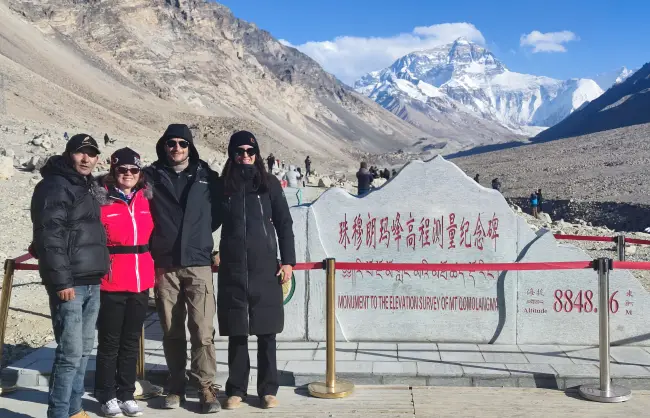 Everest Base Camp in Tibet