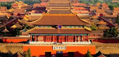 Beijing Forbidden City Full View