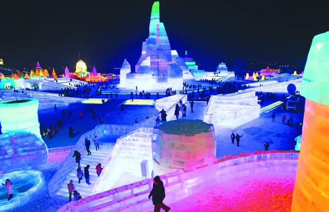 Ice and Snow World in Harbin - China Xian Tour: Private & Tailor-Made China Tours Ice and Snow World in Harbin