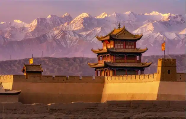 Jiayuguan Pass in Dunhuang