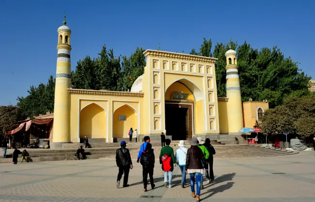 Kashgar Id Kah Mosque Xinjiang
