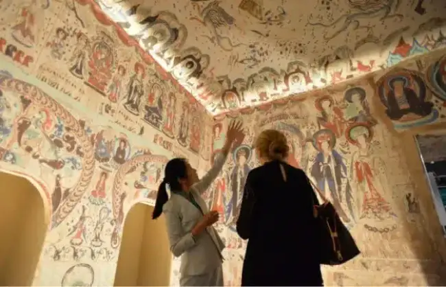 Murals-in-Mogao-Grottoes