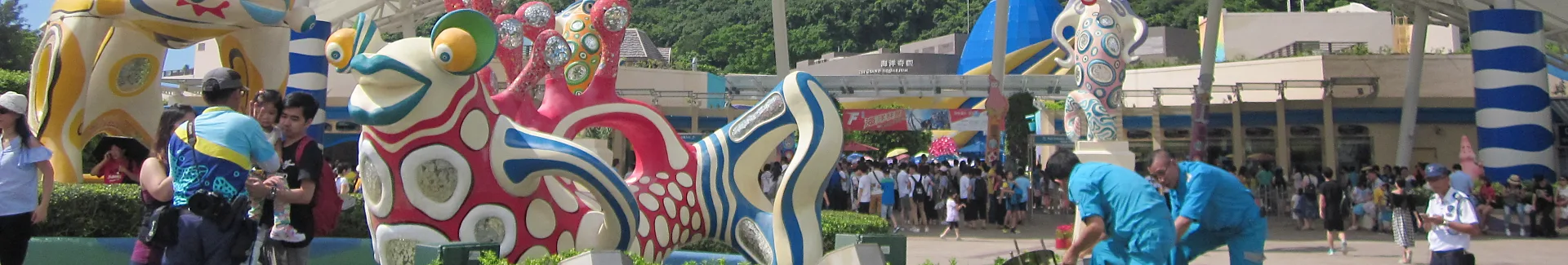 Ocean Park Hong Kong head
