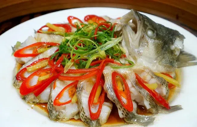 Chinese food - Steamed Fish