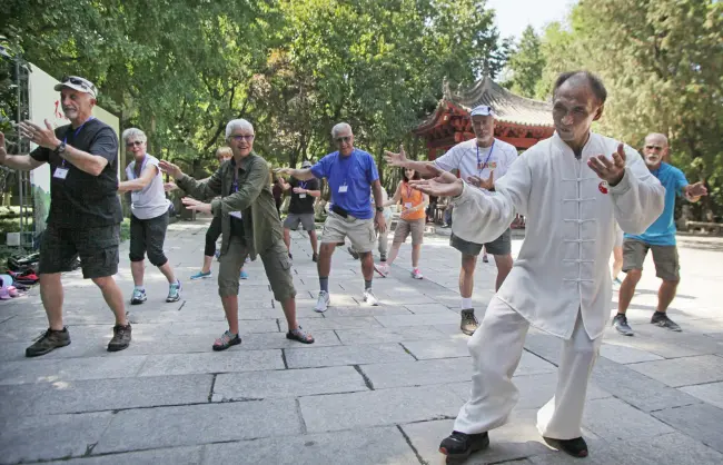 Tai Chi Class in Xian - China Xian Tour: Private & Tailor-Made China Tours Tai Chi Class in Xian