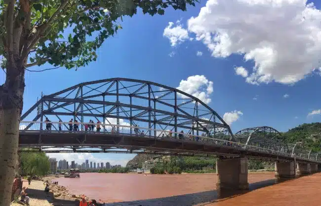 Zhongshan Bridge Gansu